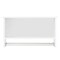 Alaterre Furniture Coventry 25"W x 14"H Bath Shelf with Two Towel Rods ANCT70WH - alternate 8